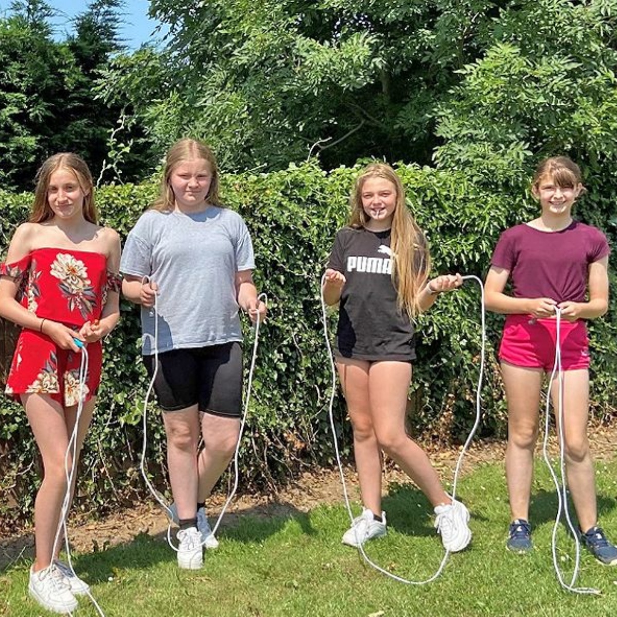West Norfolk Academies Trust Students skip into summer challenge